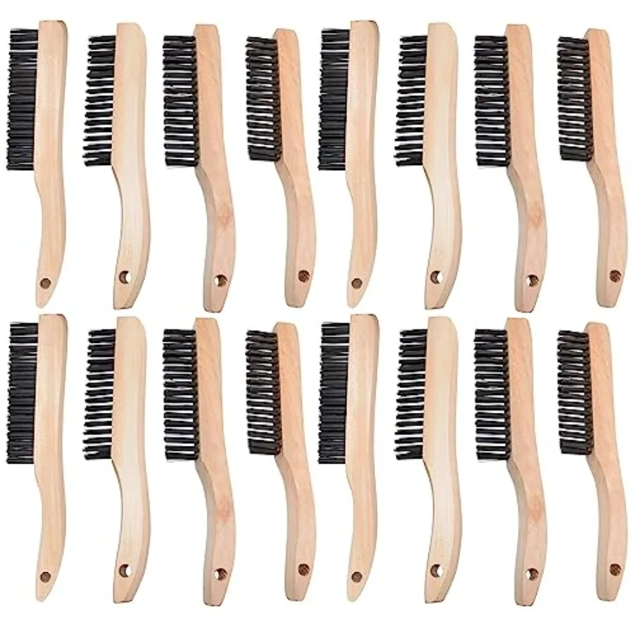 

Многофункциональные щетки для чистки обуви с проволочными щетинками из черной закаленной стали