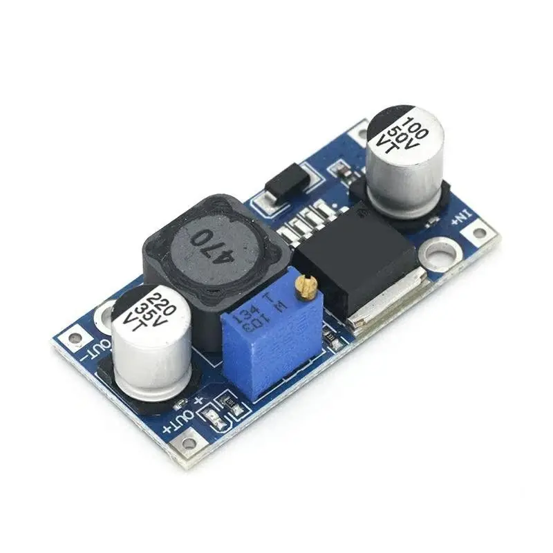 LM2596S-ADJ Adjustable Buck Regulator Power Supply Module DC-DC 3A 12/24V To 12/5/3