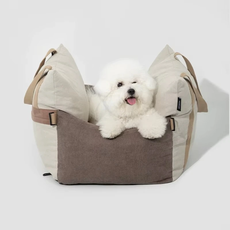 

Dog cat pet car bed car seat safety co-pilot seat cushion portable comfortable luxury