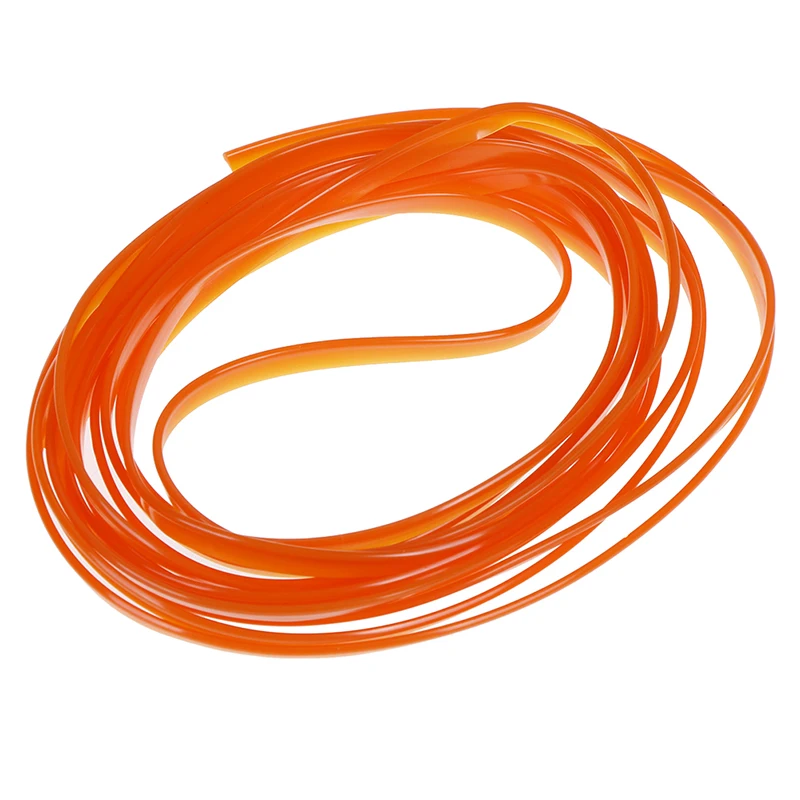 Orange car styling interior molding trim decorate strip 5M line gap filler kit