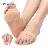 Pexmen-almohadillas metatarsianas de 2 piezas, cojines para el pie, amortiguación del antepié para Mortons, Neuroma, callos, metatarso, alivio del dolor de pies