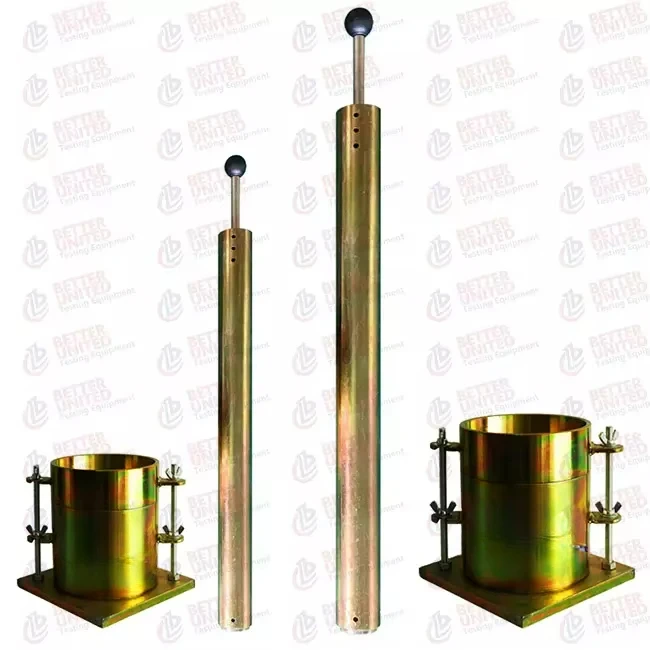 Soil Proctor Mold en Rammer Testhandleiding CBR Compact Rammerapparaat