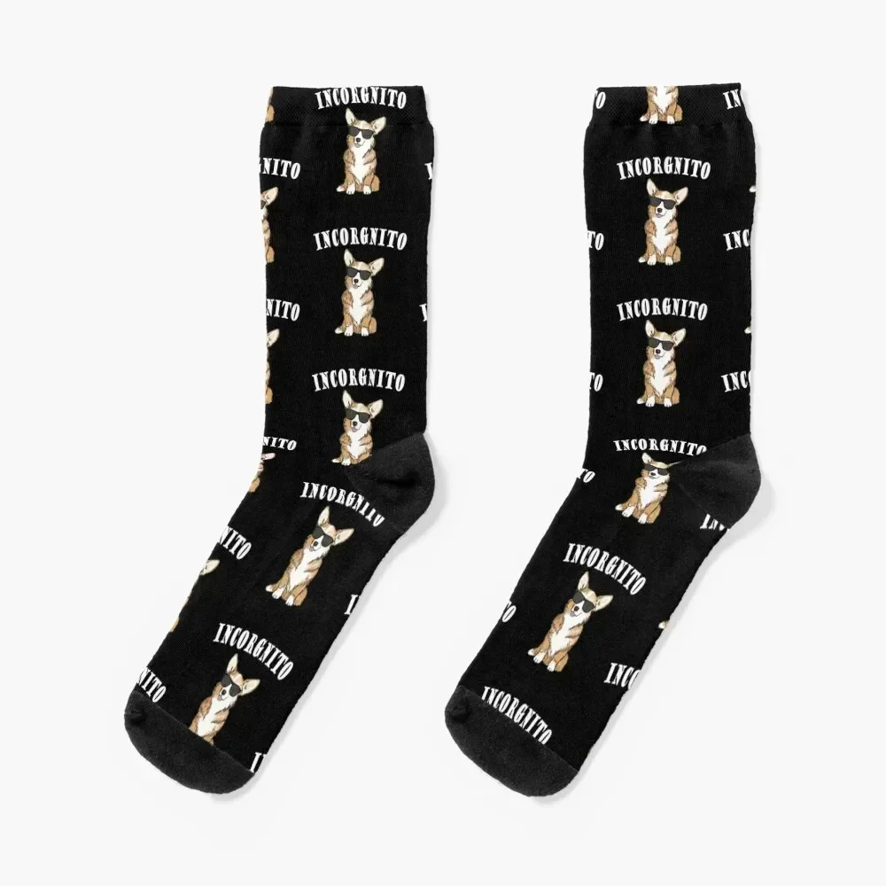 

Corgi - incorgnito Socks new in's hockey fashionable luxe Mens Socks Women's