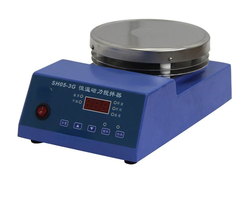 

SH05-3G/H01-1A Digital Display Constant Temperature Magnetic Stirrer Experimental Stirrer Heating and Stirring