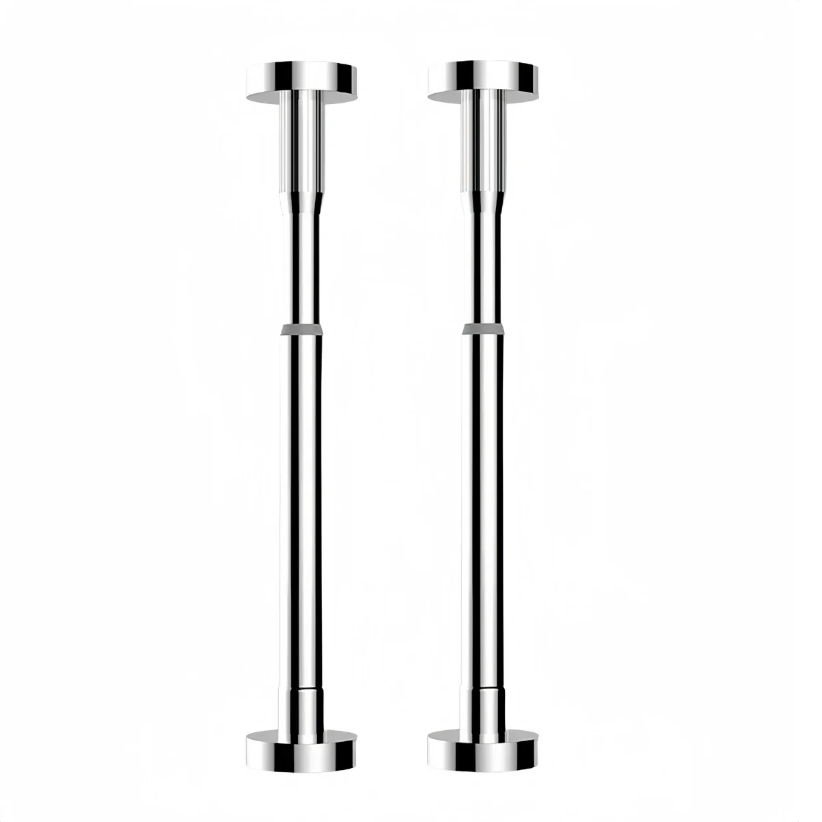 Stainless Steel Telescopic Support Rod 50-80cm Adjustable Kitchen Sink Washbasin Bracket Bottom Installation Support Legs