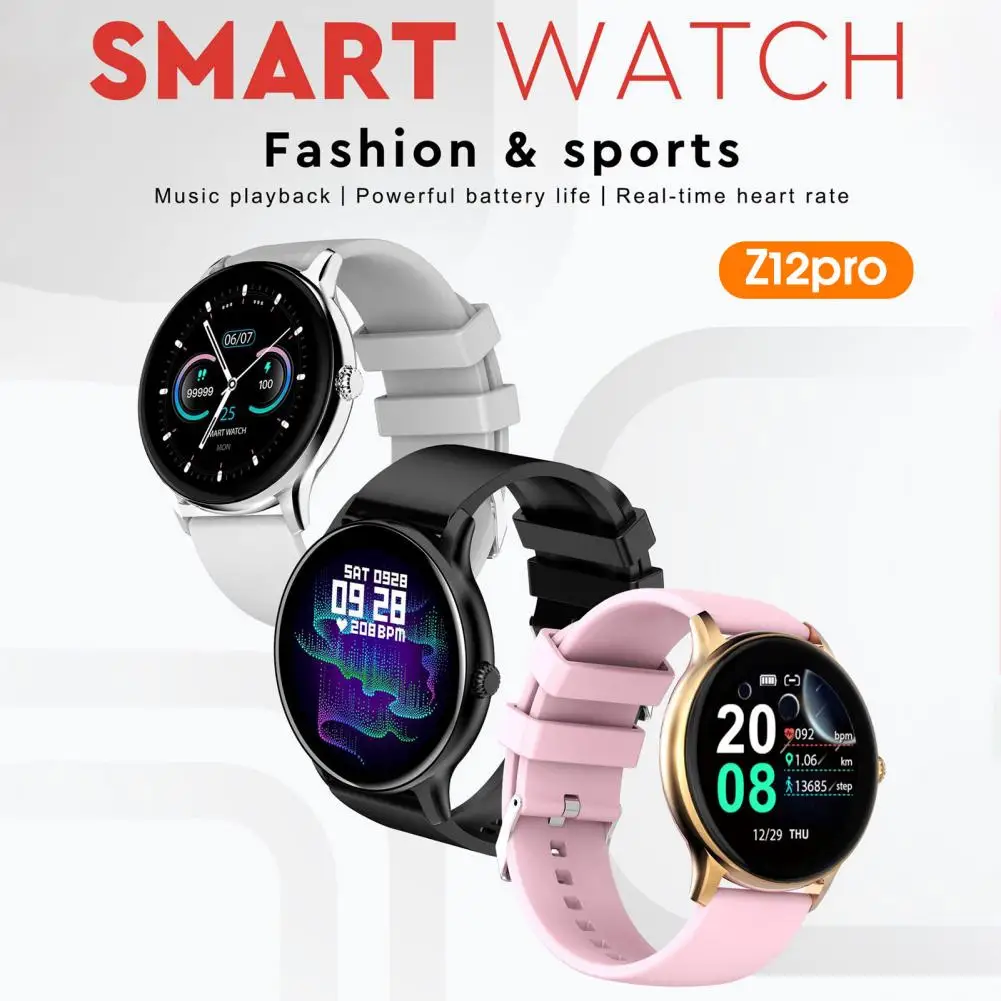 Farfi 2022 Ph12 Pro Bluetooth Chamando Relógio Inteligente Masculino Senhoras Relógio Inteligente Esportes Fitness Sono Monitor de Frequência Cardíaca Assistente de Idioma Relógio Multilíngue relogio inteligente relógi