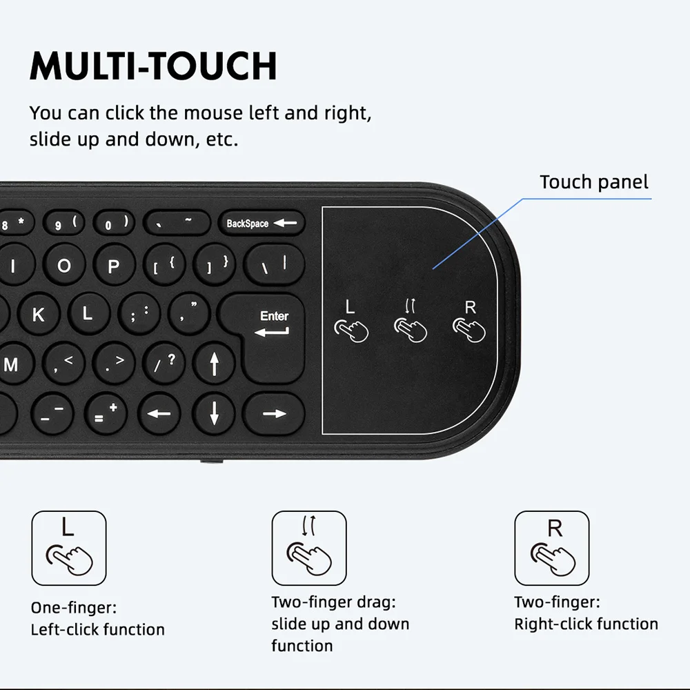 G60S Pro BT Air Mouse with 2.4G BT5.0 Dual Mode Google Voice Assistant Remote Control Wireless Keyboard for Android TV BOX