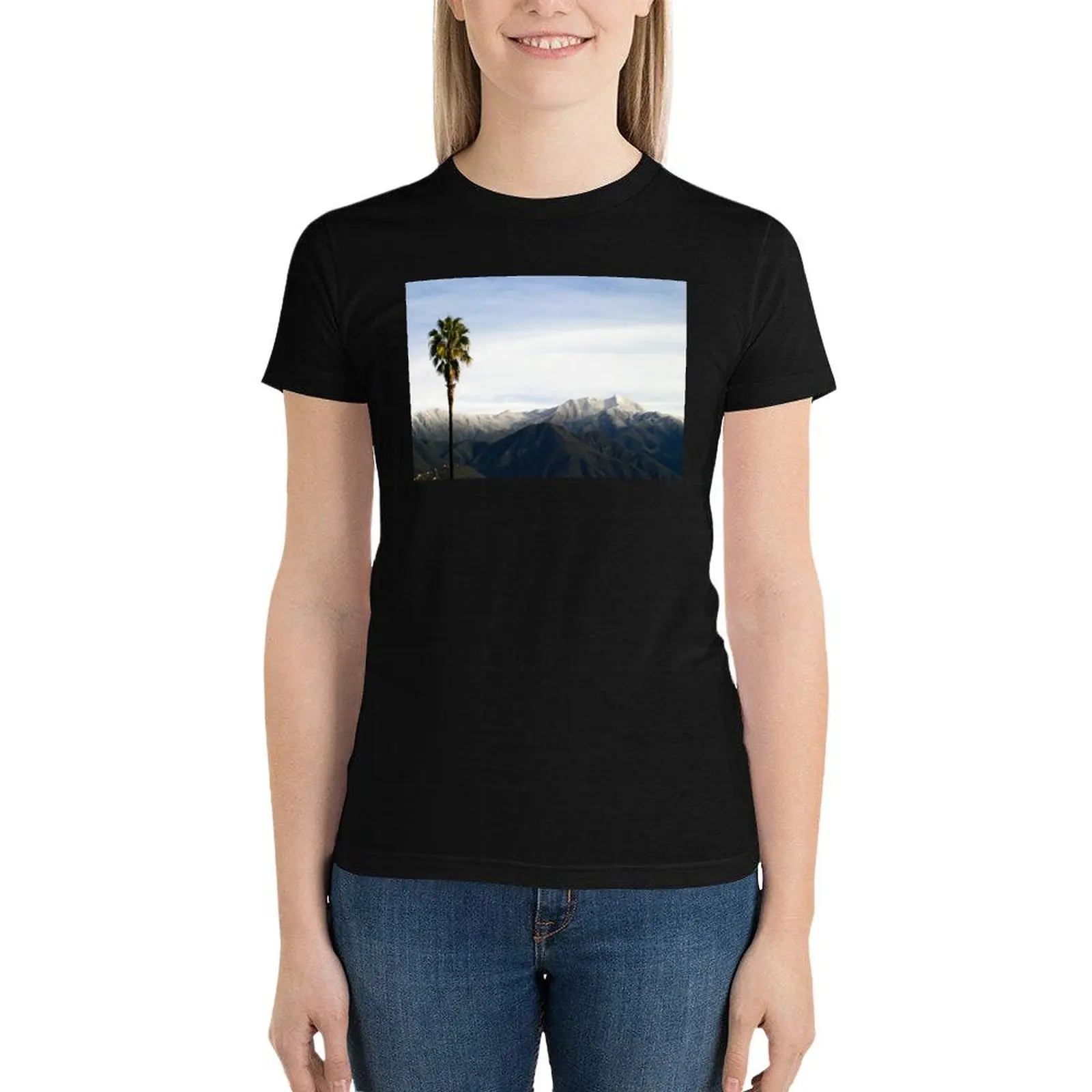 

Southern California Snow T-Shirt tees hippie clothes summer clothes for Women