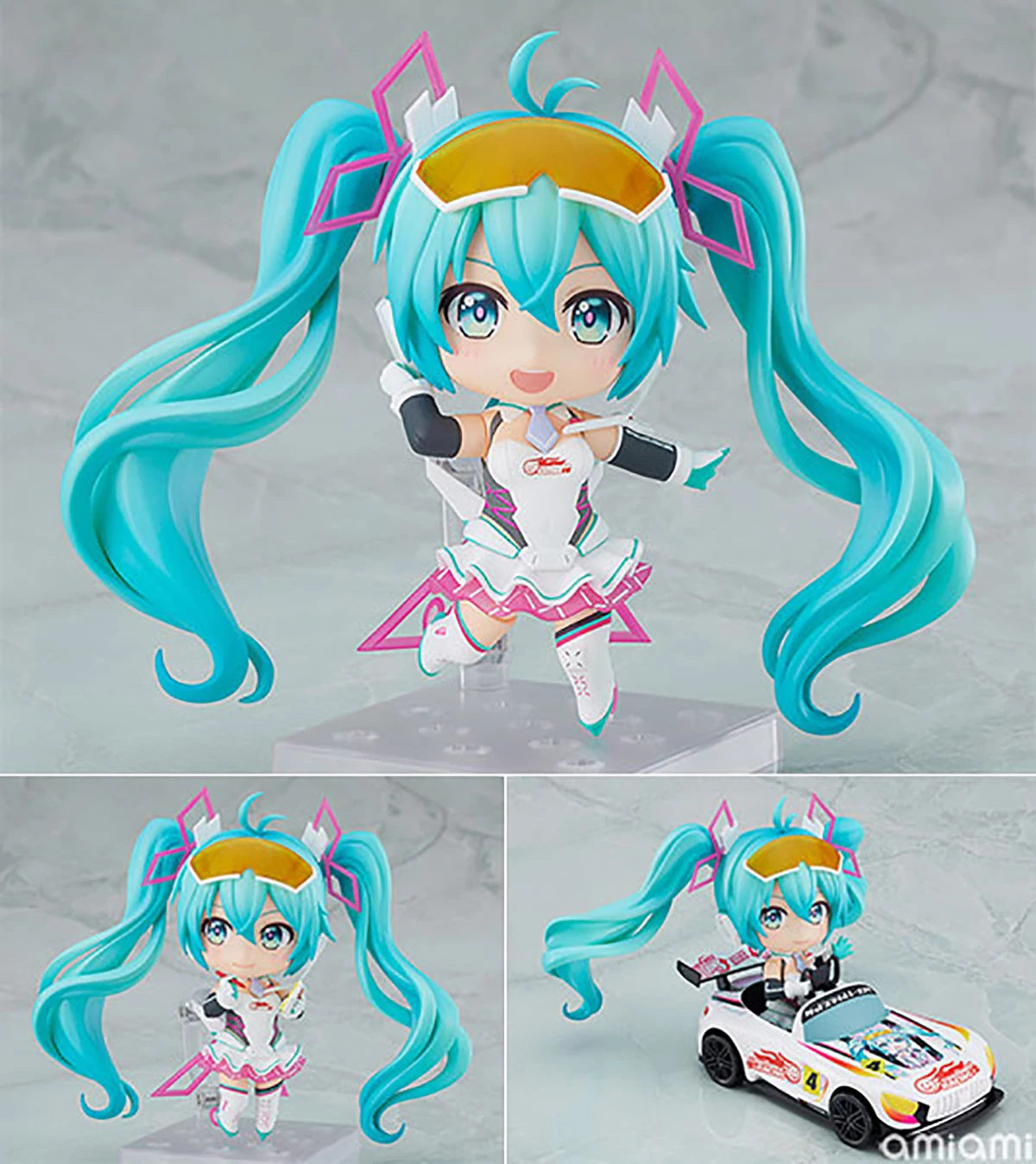 オリジナル正規品 グッドスマイルレーシング アクション/ドール ねんどろいど ( # 1839) ( # 1578) ( # 初音ミク レーシング 2022 2021 2020 Ver H=100mm