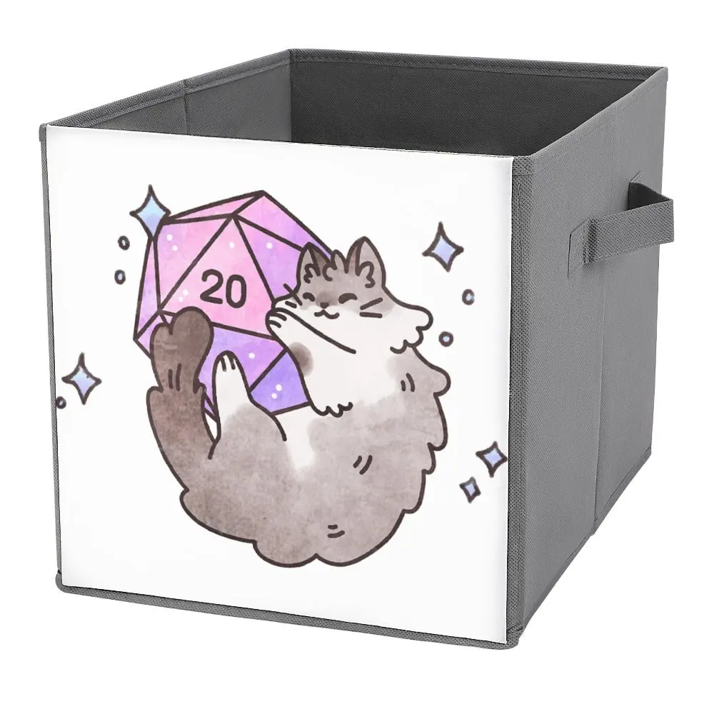 Storage Bins D20 Cat For Sale Folding Storage Box Multifunctional Convenient Living Room Storage Classic Storage of Pet Toys Dur