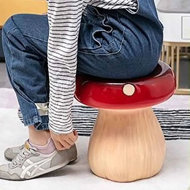오토만 실내 신발 교체, 가정용 소형 가구, 다기능 침실 라운지 스툴, 휴대용 탈착식 원형 발받침