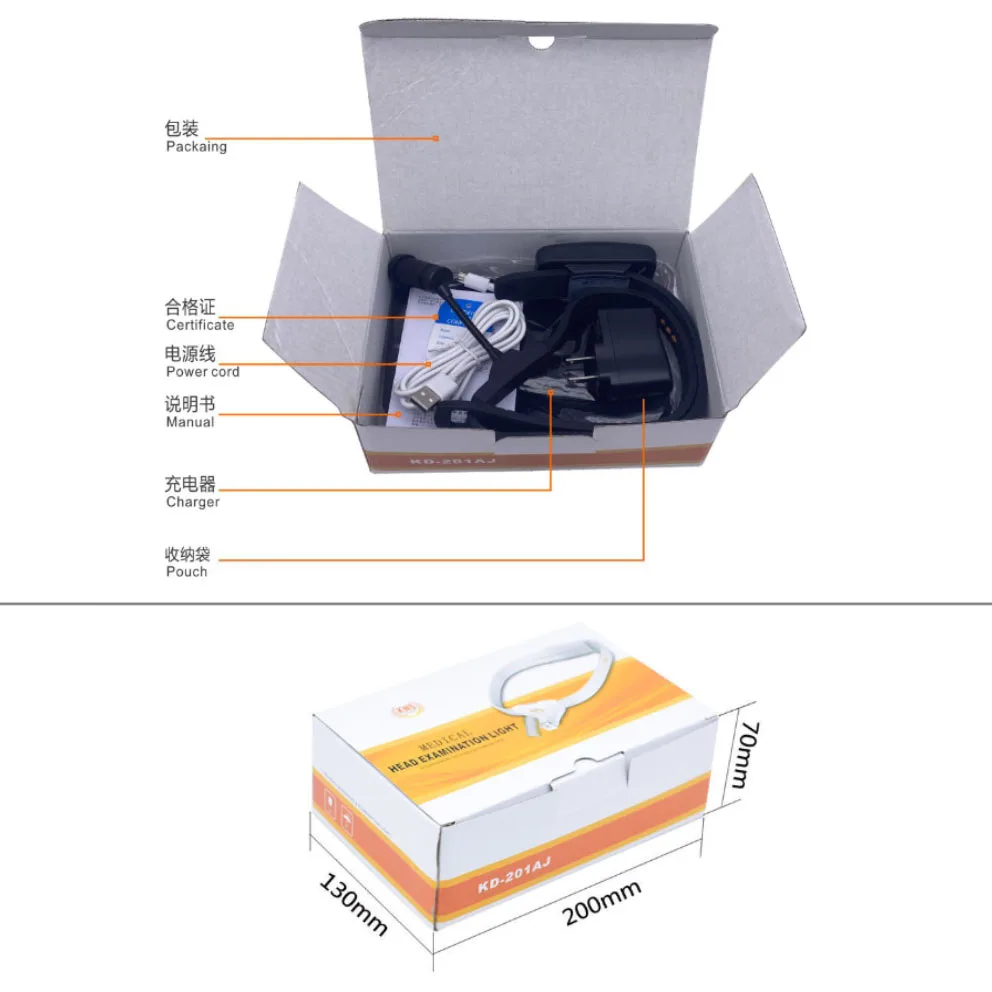 Ultra-Light 3W LED Portable Headlight for Medical Examination for ENT Oral Clinic New Multi-Purpose Oral Hygiene Product
