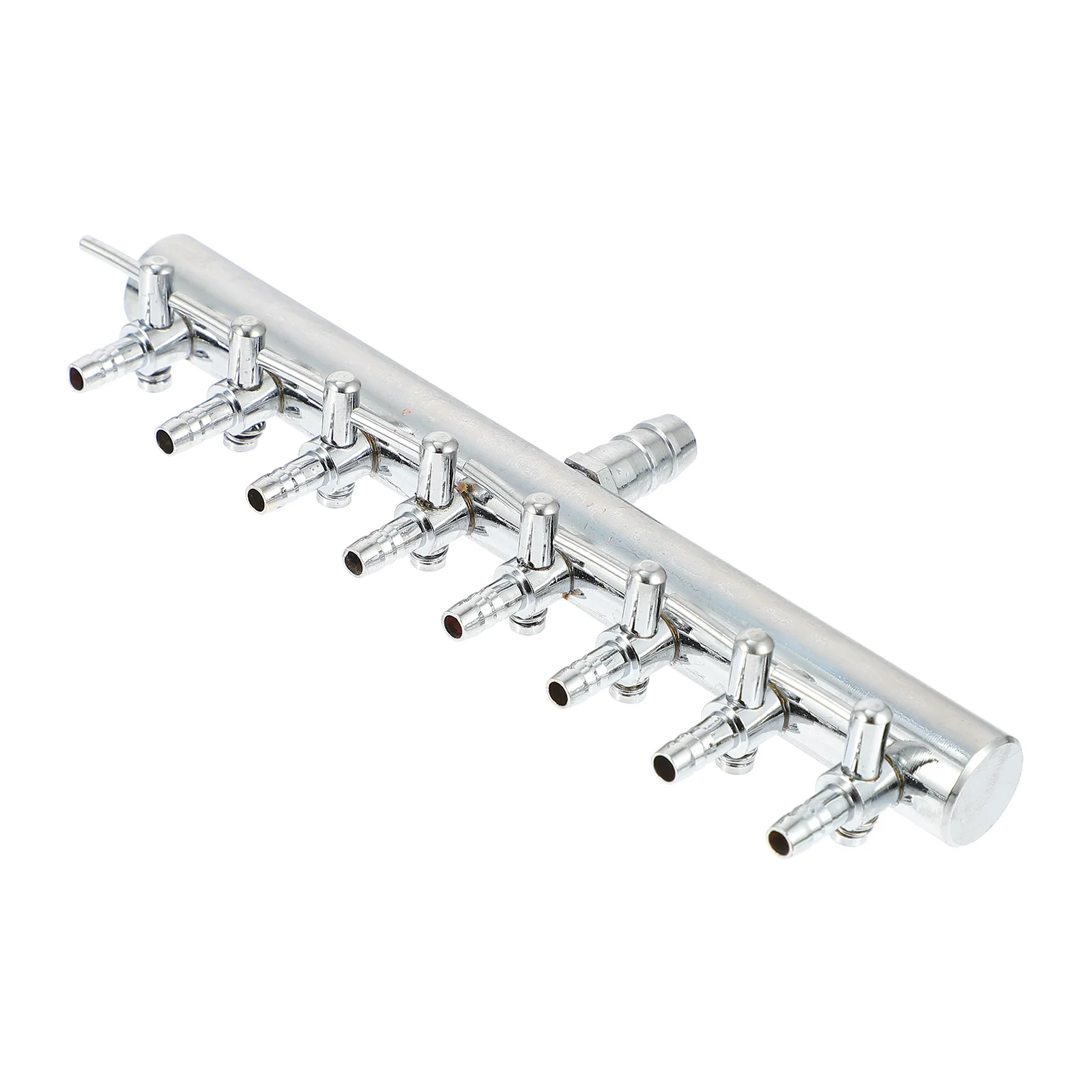

Air Flow Distributor Aquarium Splitter Stainless Steel Adjustable Adapter 10mm Inlet 4mm Outlet Control Valve Fish Tank Pond Pet