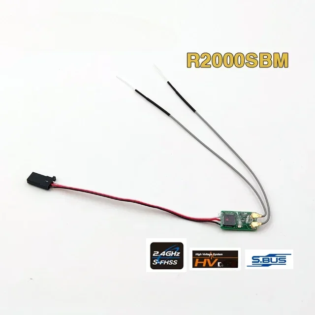 Высоковольтный выходной сигнал SBUS S-FHSS Ультрамикроприемник R2000SBM