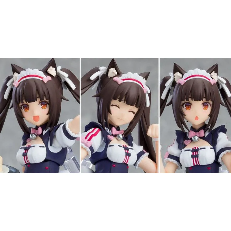 Oryginalne figurki anime GSC Max Factory FIGMA Chocolate 130mm, zabawki dla chłopców, prezent na Boże Narodzenie, kolekcjonerskie modele, ozdoby.