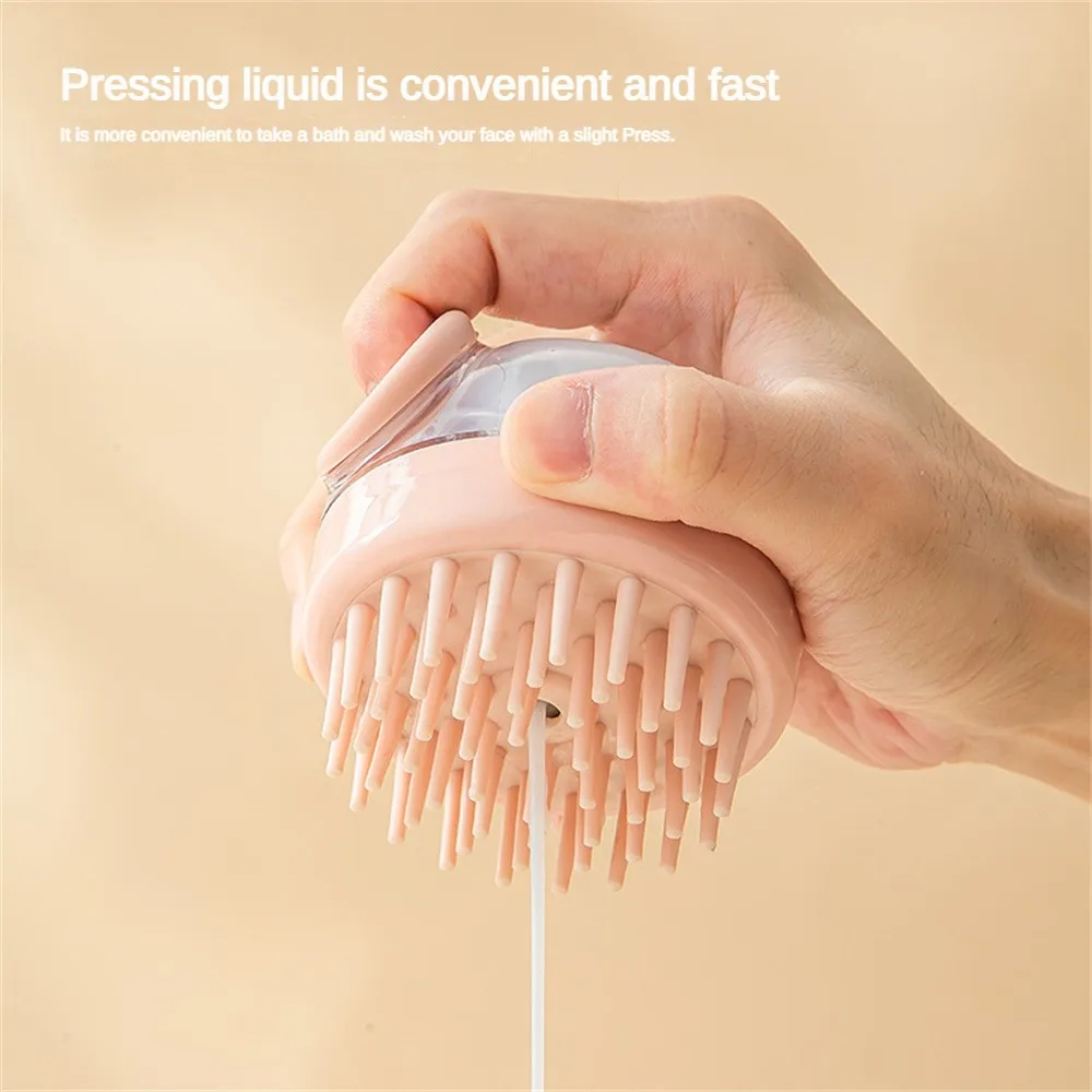 Head Massage Brush Lazy Design Safer And More Secure Massage Shampoo Scalp Brush Relieve Itching Scalp Massage Comb Bath Comb