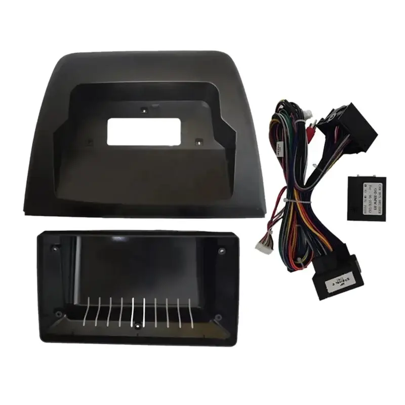 

Well MP5 Android For 9 Inch Car Radio Fascia Frame Kit With Cable Player Dash Board Panel For 2006-2010 BMW X3 E83