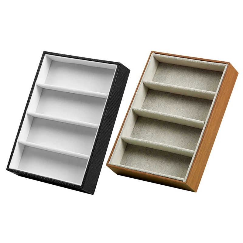 

Sunglasses Display Glasses Cases 4 Grids Sunglasses Display Box Glasses Display Jewelry Organizer Tray