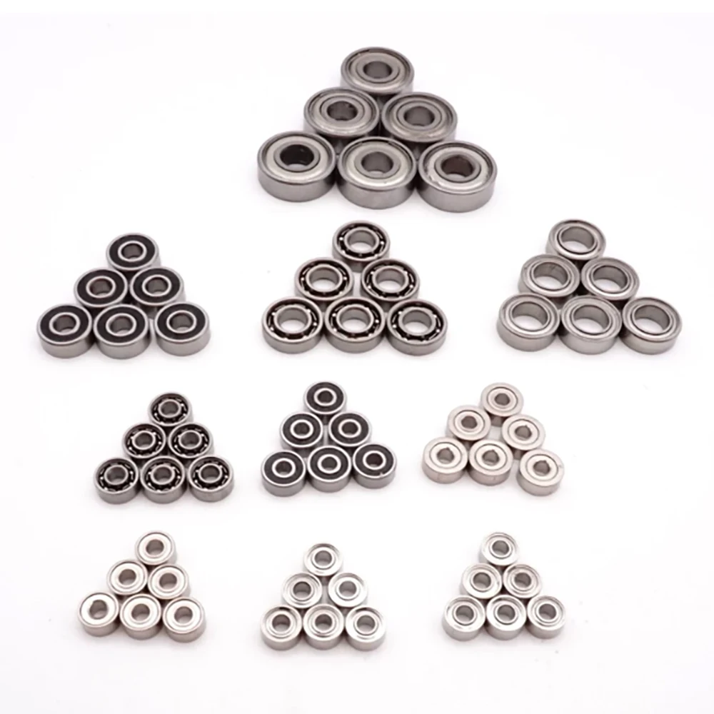 1-50Pcs Small Bearing  Mini Model Bearing Seat DIY Model Toy Car Vehicle Accessories Inner Diameter 1mm 1.5mm 2.5mm