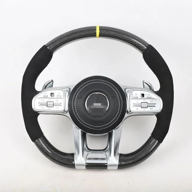 

For Mercedes Benz W212 W213 E63 E63S AMG Carbon Fiber Steering Wheel