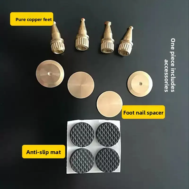 Vibration Isolation Shockproof Base Stabilizing Tray Tripod Baffle For Floor Standing Speaker Subwoofer Audio Playback Equipment