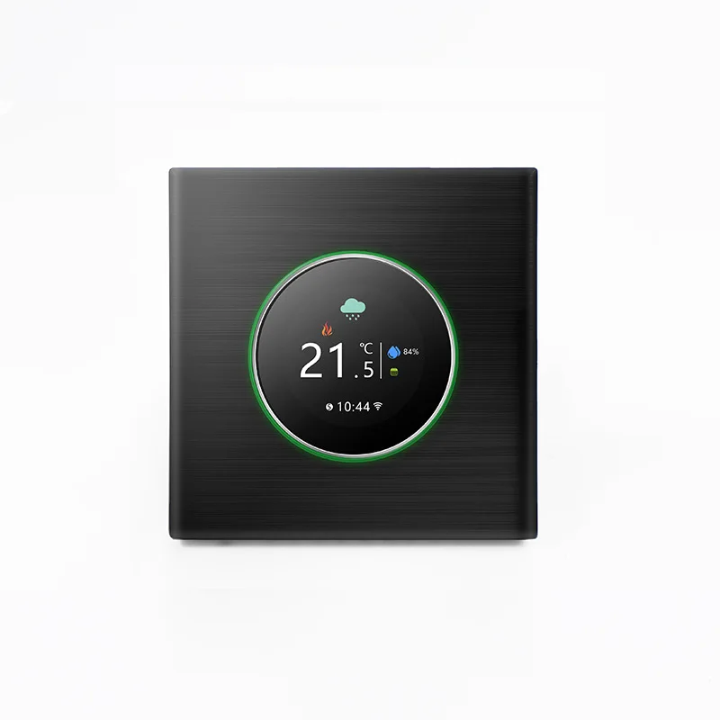 

Wireless WiFi electric floor heating thermostat knob digital display temperature control panel sauna room intelligent