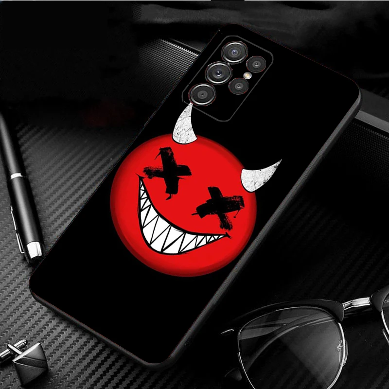 الشيطان باد بوي قناع غي قضية الهاتف لسامسونج S25 S24 S23 S22 S21 S20 الترا S20 S22 S21 S10E S20 FE S24 زائد فوندا