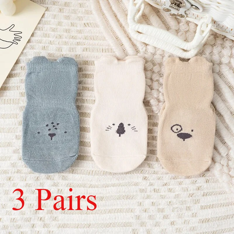 3/5 paar ademende casual sokke - Unisex Baby Socks Non Slip recensie en prijs