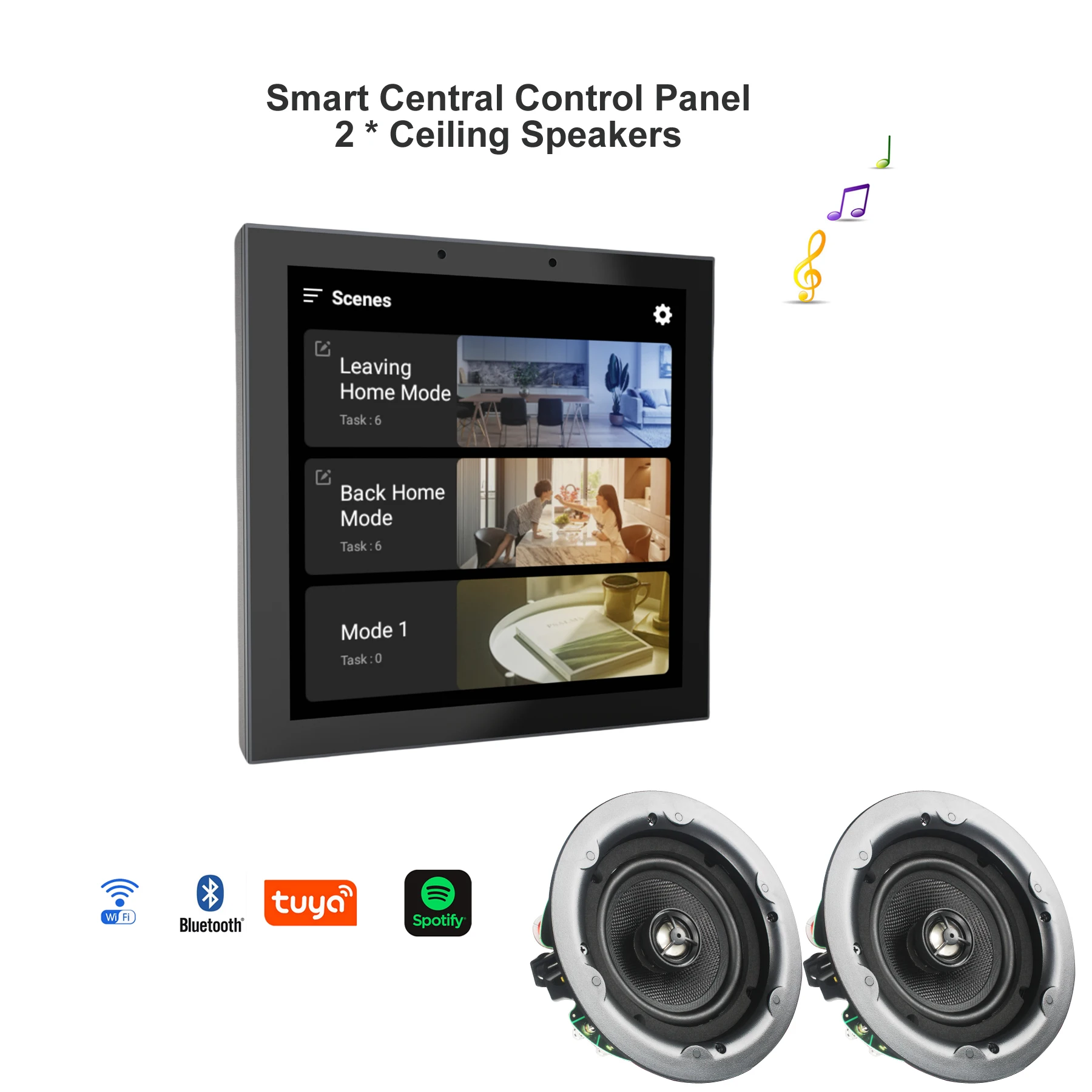 Android Smart Central Control Panel 4