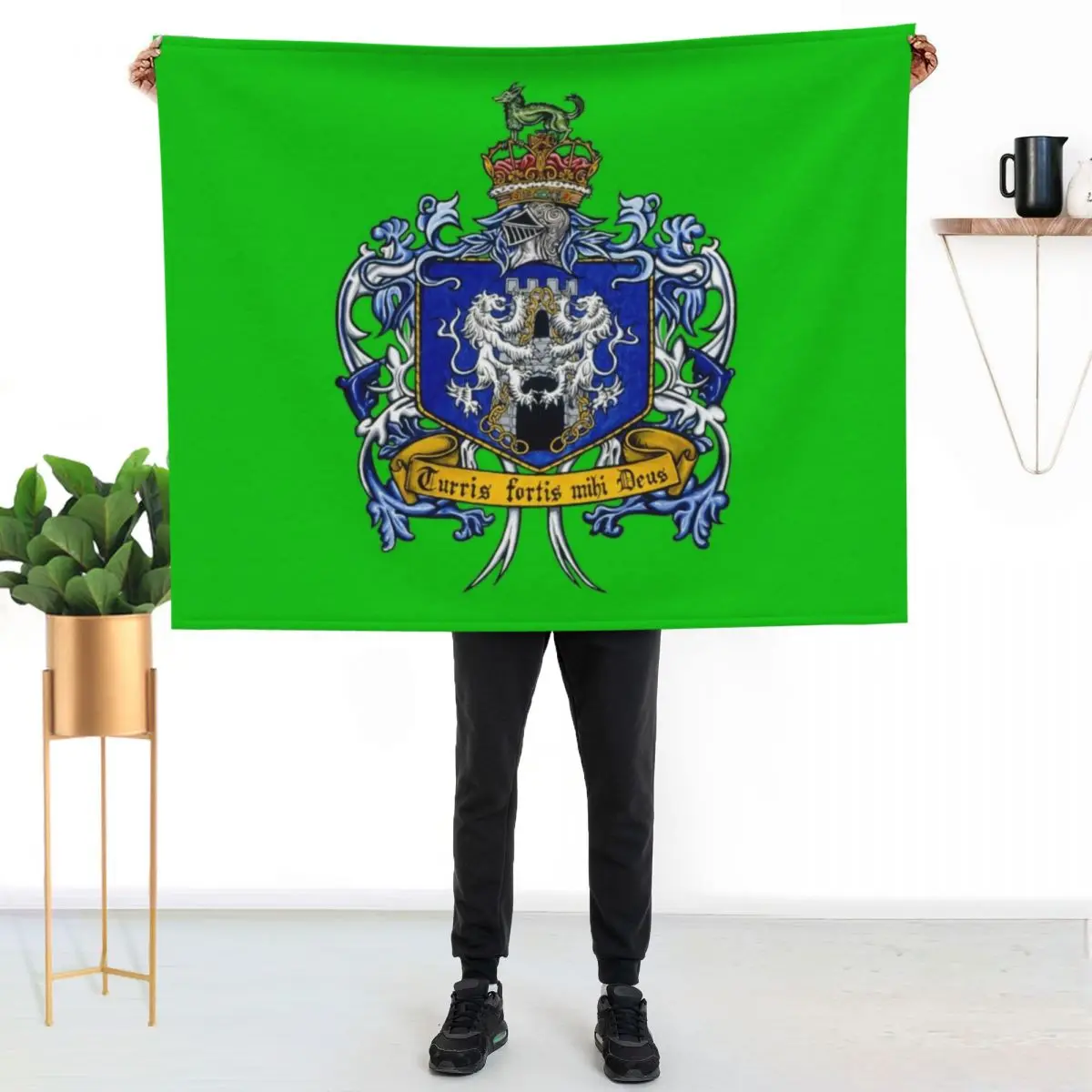 Kelly Family Crest Throw Blanket Vintage christmas gifts Decorative Beds Picnic Retros Luxury Throw Blankets
