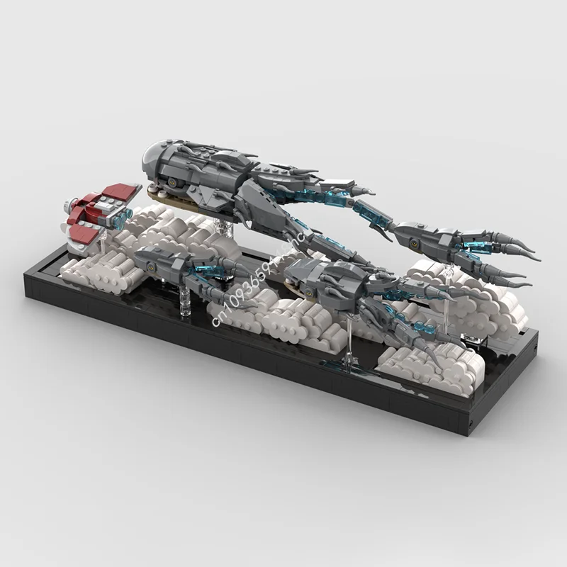 1458 قطعة MOC وحدة March Purrgils نموذج بناء هدايا عيد الميلاد كتل البناء تجميع لتقوم بها بنفسك فكرة اللعب الطوب الاطفال