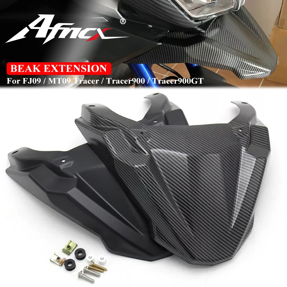Extension de bec de nez en carbone, Conversion de lèvre, pour Yamaha MT FJ-09 MT-09 FJ09 MT09 Tracer 900 GT Tracer900 Tracer900GT 2015 – 2020