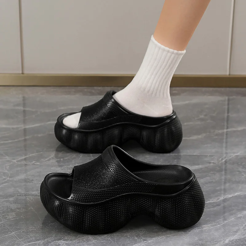 

Evening Stroll Special Women Summer Flat Slippers Casual Anti Slip Comfortable Feel Student Outdoor Leisure Shoes