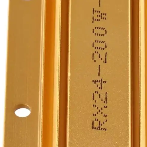 200W Metal Resistor 1ohm 2ohm 4ohm 8ohm Aluminum Resistor with Mounting Holes for Tube Dummy Load and Heat Dissipation