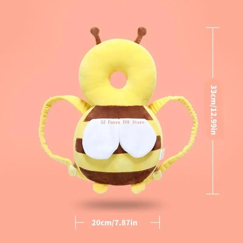 96GC مسند رأس الطفل على ظهره لحماية الرأس من السقوط ووسادة حماية الظهر الأساسية للطفل #6