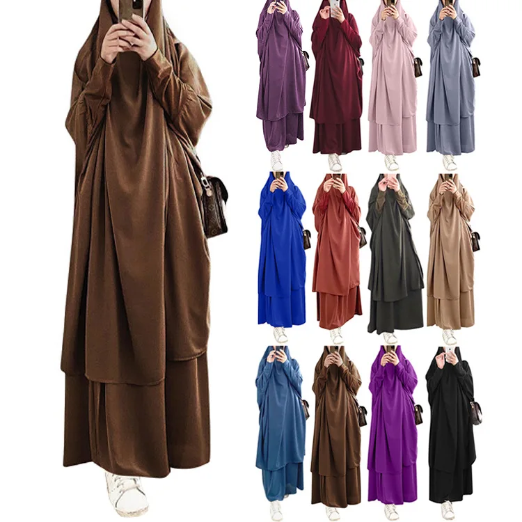 

Модная женская одежда для молитвы, женское платье-хиджаб с капюшоном, длинные платья с капюшоном, мусульманское платье
