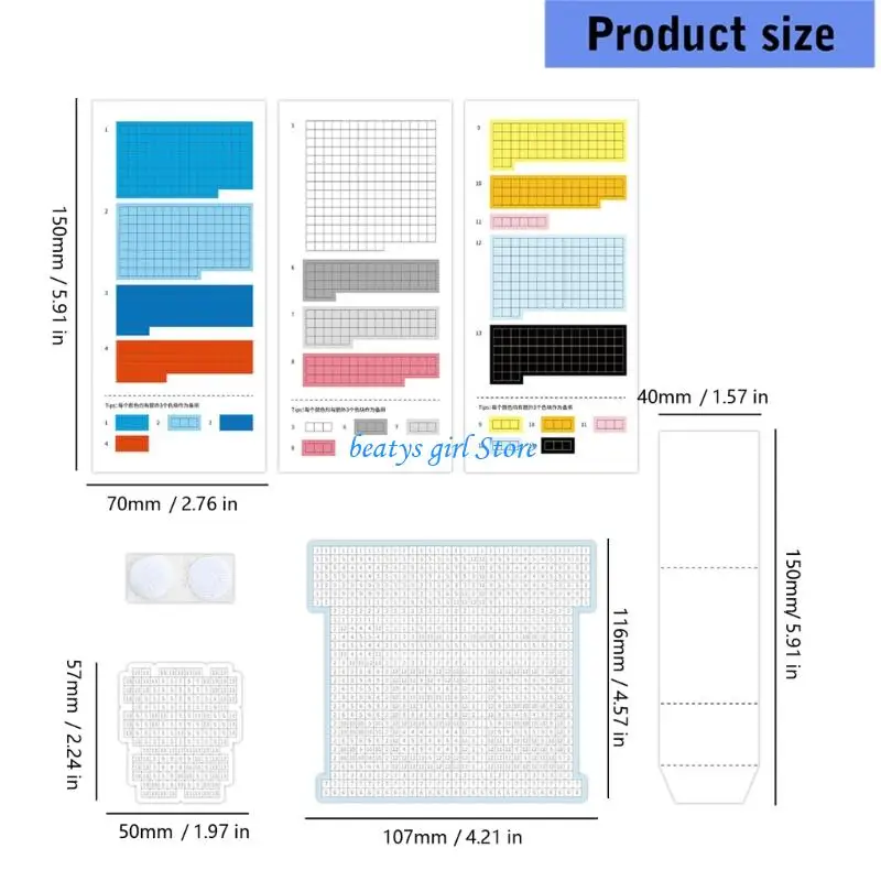 Picture 7: C7AB Puzzle Craft Sticker For Kids Calming Activity Safe Handmade Art Craft Project