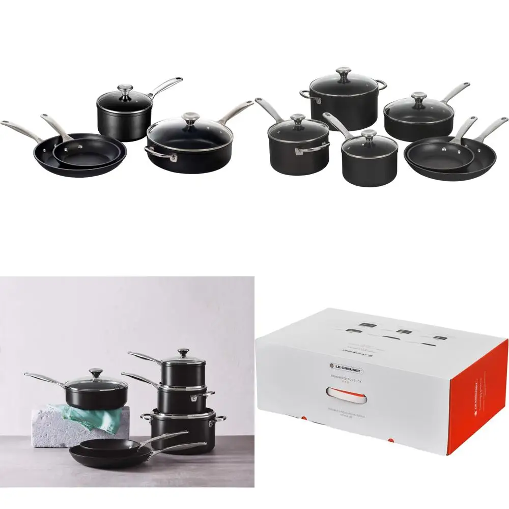 

Le Creuset Профессиональный набор посуды из 6 предметов с закаленным антипригарным покрытием