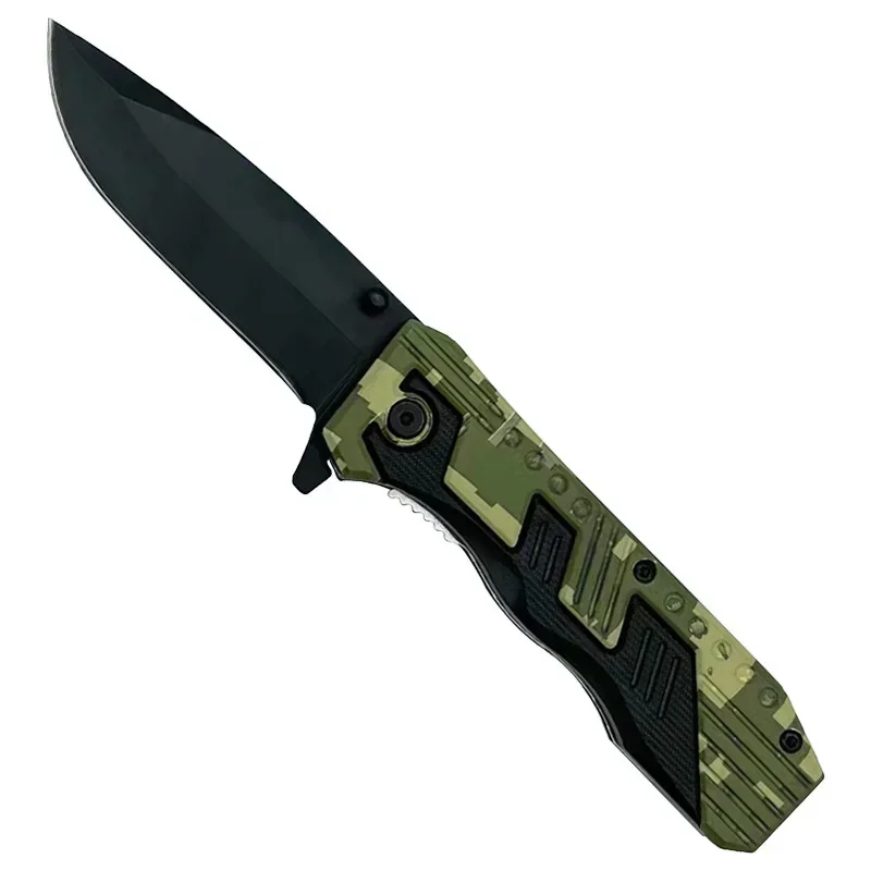 

1pc sharp folding knife,portable knife, outdoor-knife, self-defence-knife, cutting fruit and meat-knife, camping, survival tool