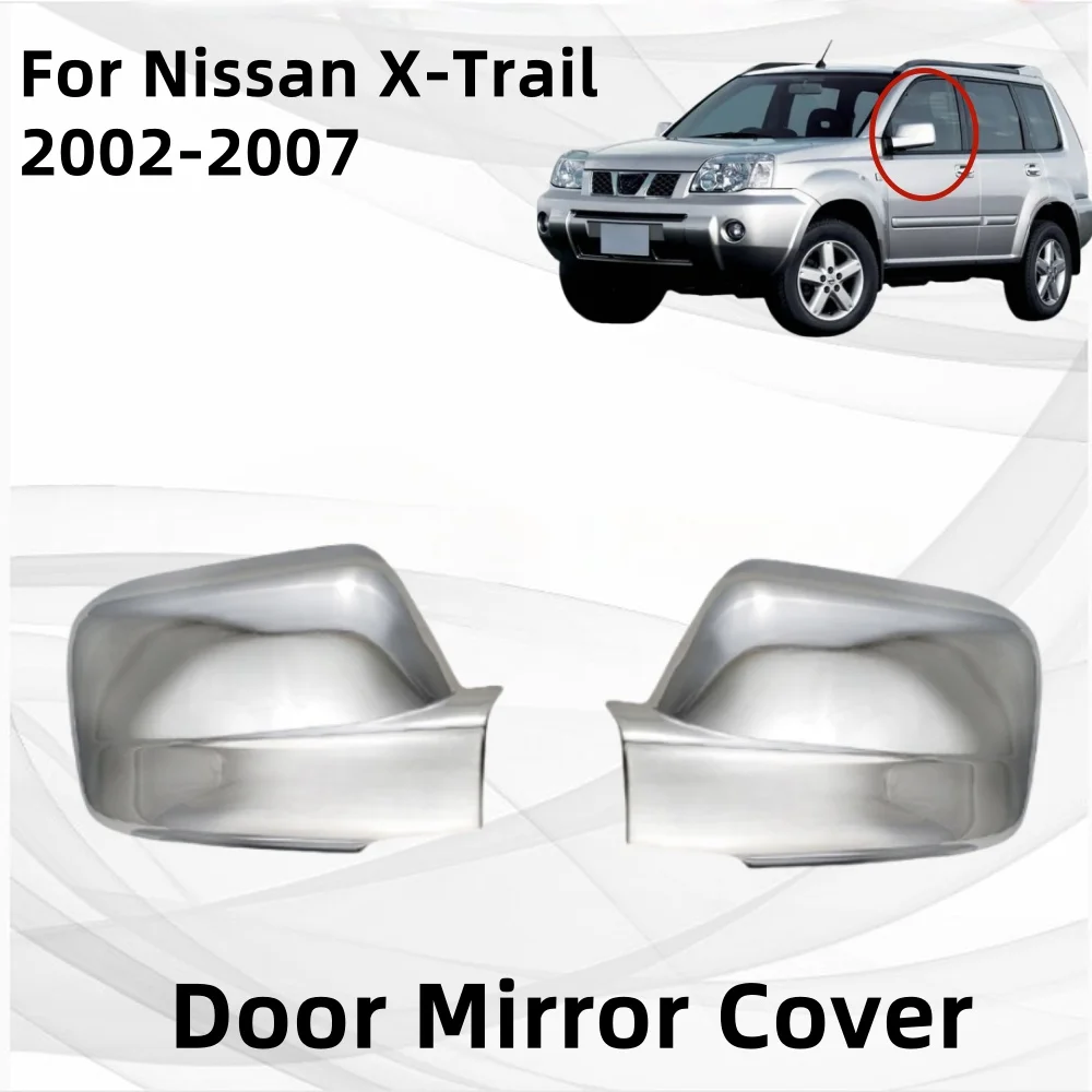 

Car Accessories Exterior Decorate Car Door Mirror Cover Trim For Nissan X-Trail XTrail 2002 2003 2004 2005 2006 2007
