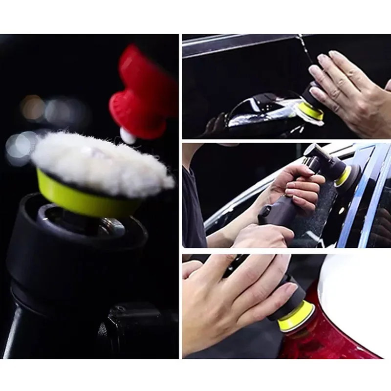 Cheap12V Lithium Battery Automotive Polishing Machine Mini Rotary 80W Dual Action Eccentric Machine Detail Grinding Set