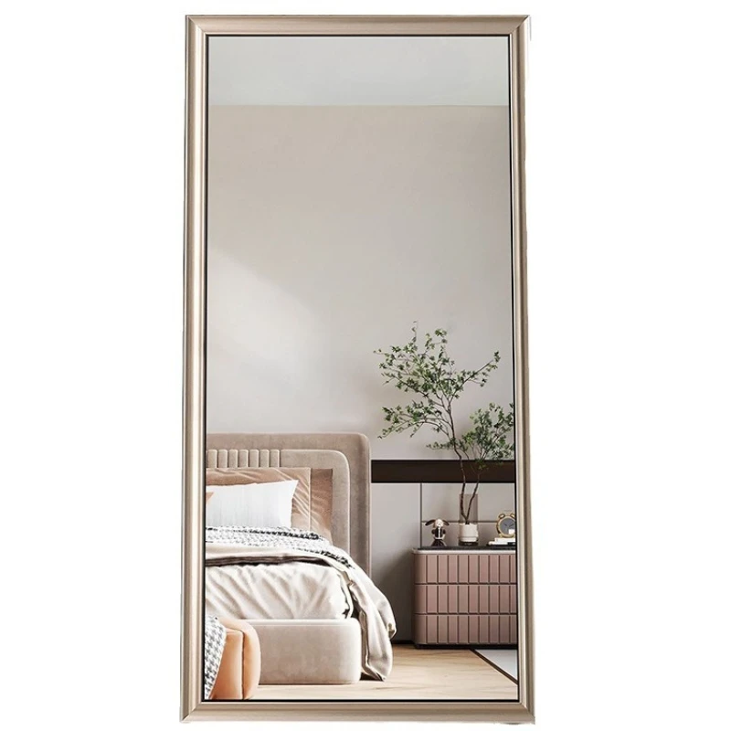 

Зеркало длиной до потолка длиной до пола, магазин свадебных платьев, простой настенный подвес