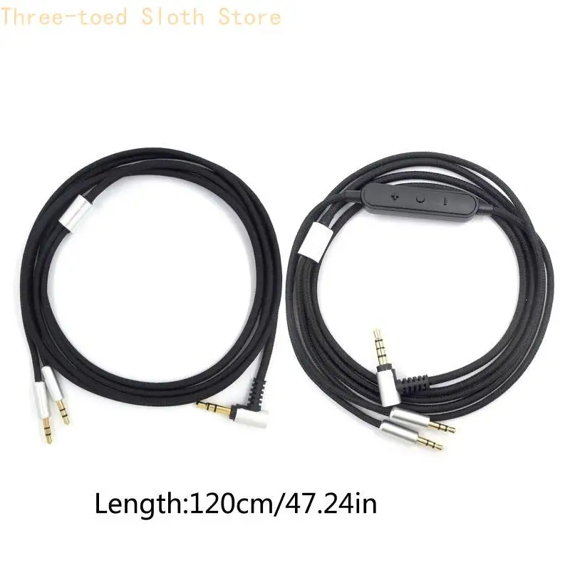 Gaming-Kabel, Audiokabel, Verlängerungskabel, 1,2 m lang, Kopfhörer für Tracks V10 Headset-Kabel E74A – Detail 6