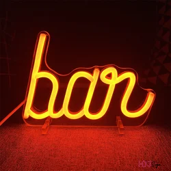 Bar Pub LED Neon Night Light, Lâmpada De Mesa, Luzes, Cozinha, Barra De Casa, Quarto, Festa, Decoração De Mesa, Casa, Bar, Menina, Menino, Decoração