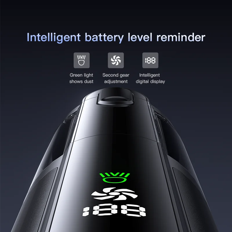 New Design Q808 Brushless Motor Wireless Mini Vacuum Cleaner Small and Light Portable Vacuums High-power Motor Strong Power