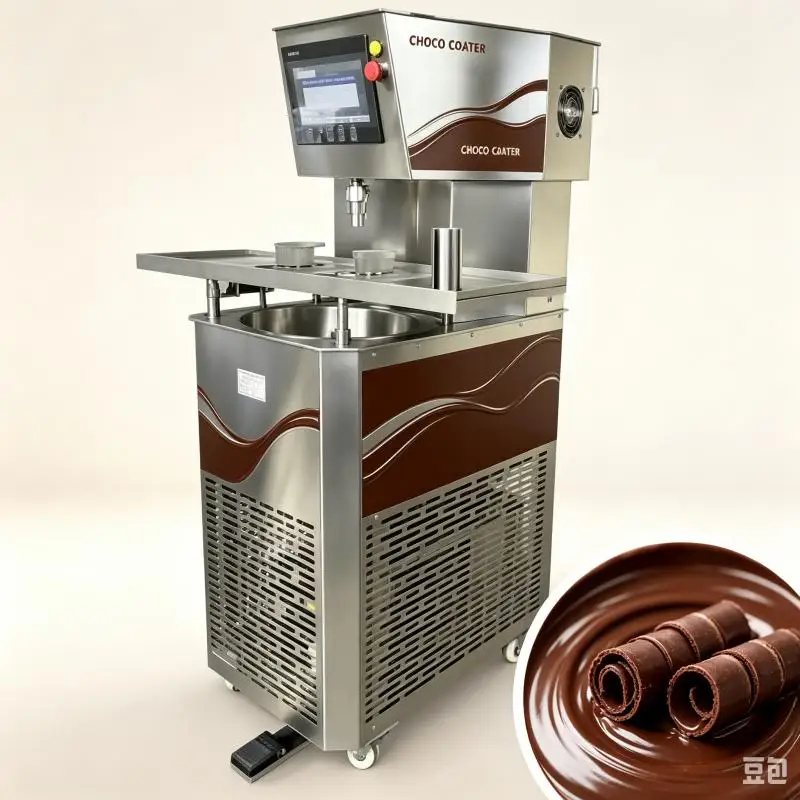 Automatic Chocolate Melter Tempering Machine Commercial Stainless Steel Equipment for Confectionery Processing