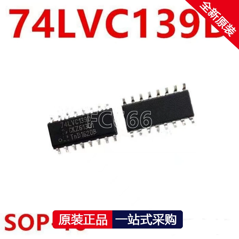 1PCS 74LVC139D SOP16 Encoder, decoder, multiplexer, and demultiplexing IC chips