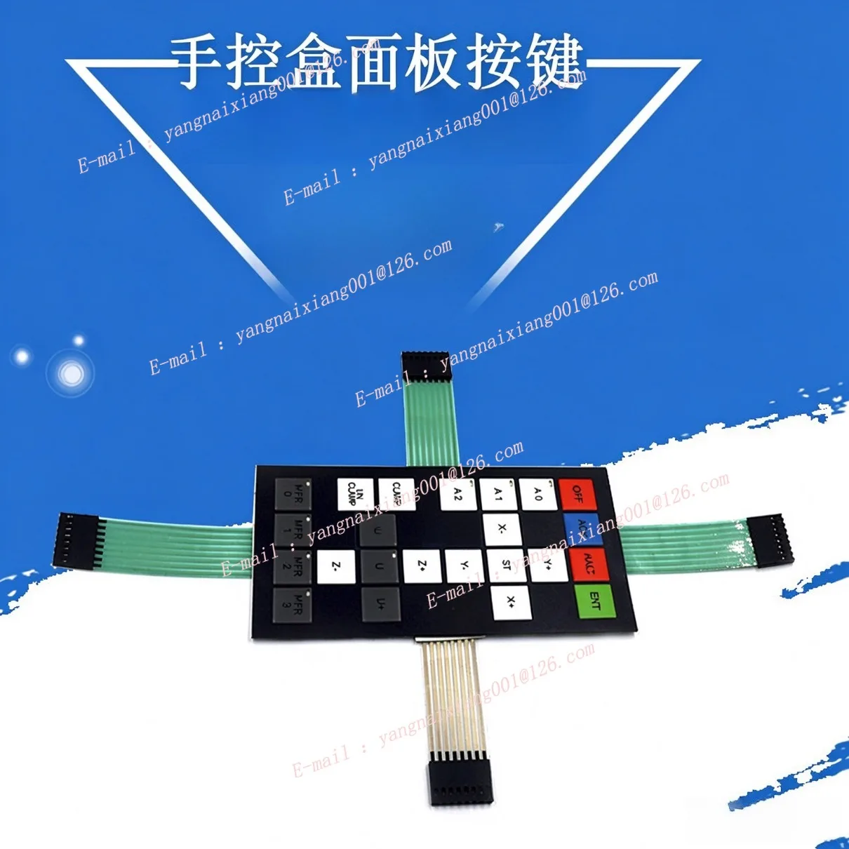 for Sodick AM30LX Keyboard Panel Operation Control Panel Button Film Wire Cutting Accessory Hand Control Box Film EDM Machine