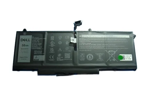 

Dell Y86WG 58 Watt-Hour Laptop Battery - Black - 4-Cell - Lithium-ion - 152 Volts - Replacement - H4PVC - OEM - Used-Like New