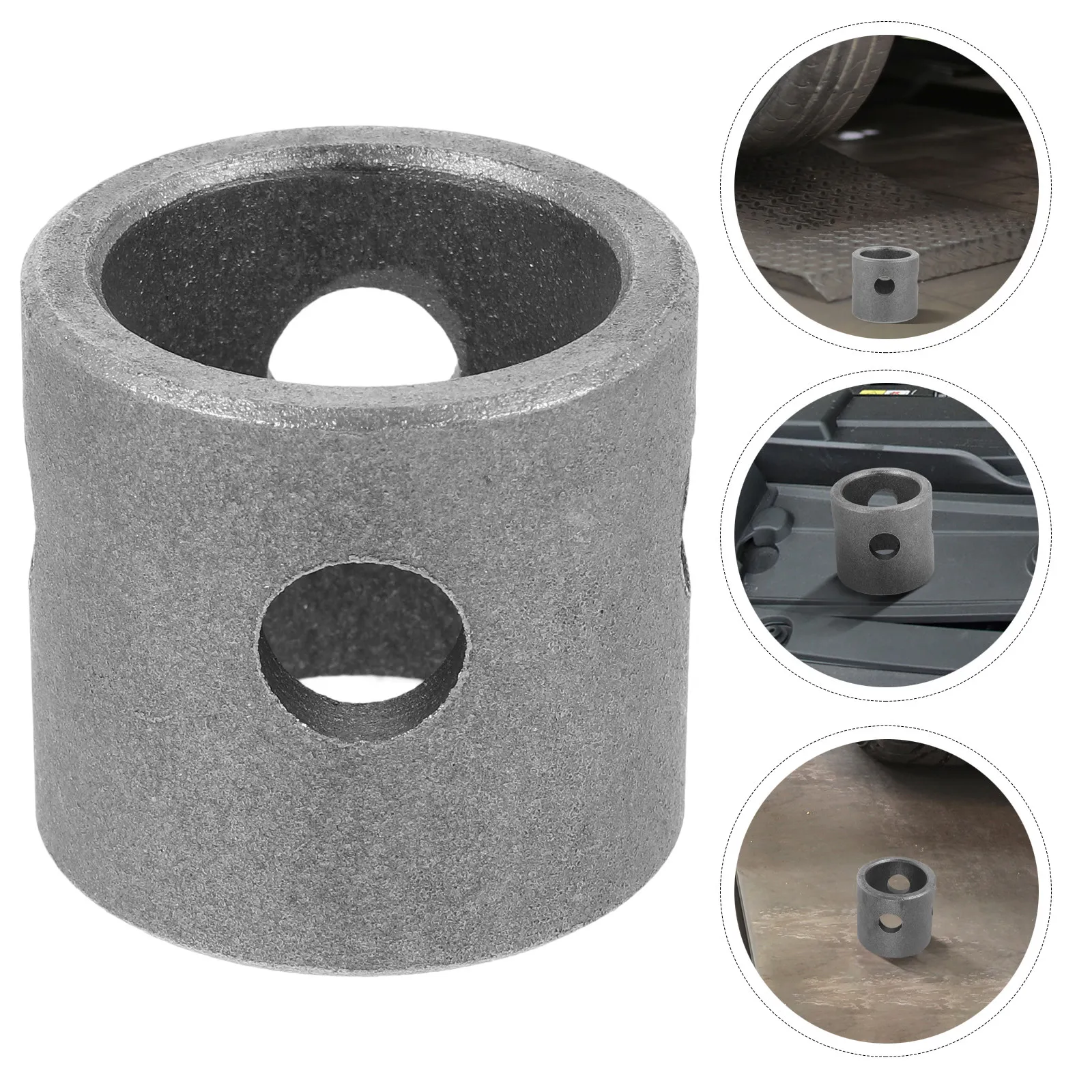 

Rv Swivel Jack Pipe Mount Solid Carbon on Trailer Jack Swivel Mount Compact Design for Easy Storage and Transport